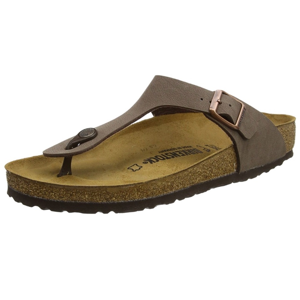 Birkenstock gizeh sandals in mocha